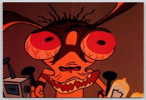 Postal The Ren & Stimpy Show 1992 Nickelodeon dibujos animados Grosset y Dunlap - Imagen 1 de 2