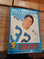 1971 Topps - Walt Garrison#8  (RC)