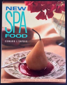 1990 NEW SPA FOOD COOKBOOK BY EDWARD SAFDIE Color Illustrated - Picture 1 of 5