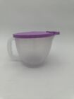 Tupperware Vintage Style Mix N Store Measuring Pitcher Lilac 4 Cups 1L  New