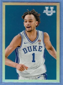 2022-23 Bowman University Chrome Dereck Lively II 2009 Bowman Refractor SP - Picture 1 of 2