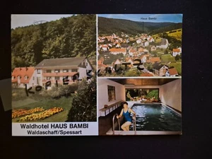 c0586 WALDASCHAFF b. Kahl Alzenau Spessart - Haus Bambi - Bild 1 von 2