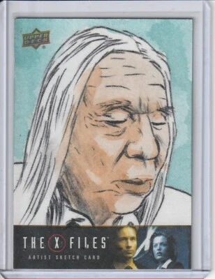 2023 X-Files Monsters of the Week Edition Jeffrey Benitez 1/1 Sketch Card - Image 1 of 3