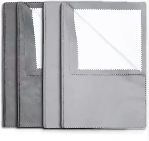 4Pcs Polishing Cloth Large Cleaning Cloths for Gold Silver and Platinum Jewelry, - Picture 1 of 12