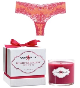 Nuevo Cossabella Italia Mujer Encaje Tanga Panty/Vela Conjunto Hecho en Italia Talla Pequeña-Lg - Imagen 1 de 3