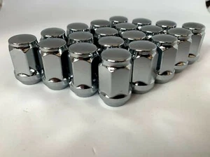 Fits Suzuki - Subaru 20 Chrome Wheel Nuts 12 x 1.25mm - Picture 1 of 2