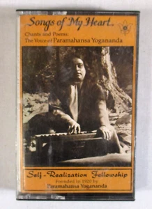 PARAMAHANSA YOGANANDA - SONGS OF MY HEART CHANTS AND POEMS, CASSETTE TAPE 1975 - Picture 1 of 3