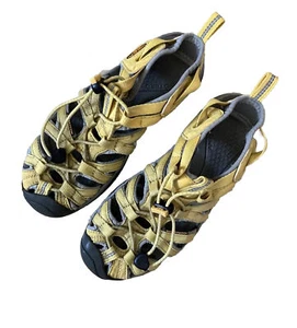 KEEN Women's 6 Yellow Waterproof Fisherman Sandals Shoes - Picture 1 of 8