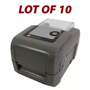 LOT OF 10 Datamax E-4205A Direct Thermal Label Printer USB LAN No AC Adapter - Picture 1 of 12