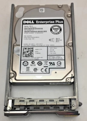Dell Enterprise Plus ST9600205SS 600 GB 2.5" SAS 2 Hard Drive Sled included - Image 1 of 4