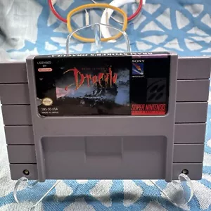Bram Stoker’s Dracula SNES Super Nintendo VTG Retro Horror Action Authentic - Picture 1 of 5