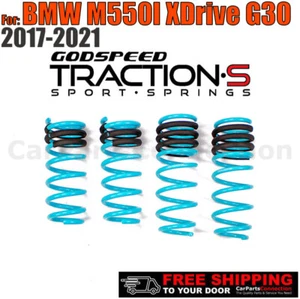 Godspeed Traction-S Lowering Springs For BMW M550I XDrive 17-21 LS-TS-BW-0017-B - Picture 1 of 4
