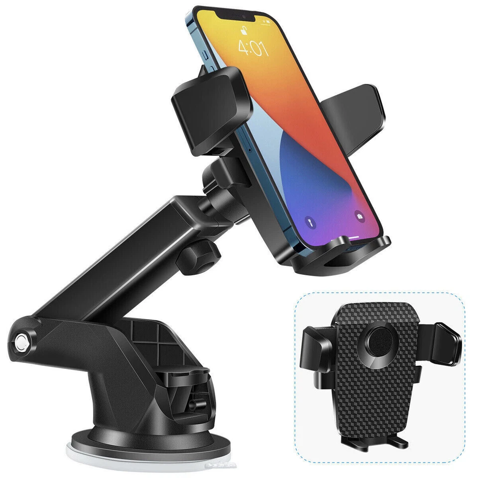 Soporte universal para teléfono celular para automóvil 360° soporte para teléfono celular para automóvil tablero de instrumentos Foto 1 de 4