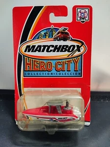 2002 Matchbox Hero City #44 Mittelkonsole Boot - Chase Logo (TH) - Bild 1 von 3