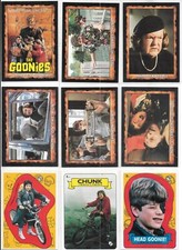 The Goonies Movie Trading Cards and Stickers Singles Topps 1985 YOU PICK CARD