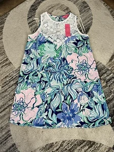 NEW LILLY PULITZER Nala Soft Shift Dress PARTY THYME Size 8 NWT ($178) #001411 - Picture 1 of 4