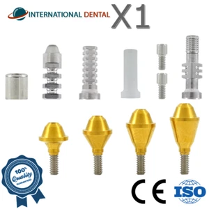 Slim Straight Multi-Unit 1.6 System Kit Dental Int Hex 2.0 Connection Titanium - Picture 1 of 9