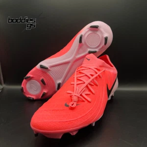 Men's Size 9.5- Nike Phantom GX II Pro FG Soccer Cleats Sunset Pulse FJ2563-600 - Picture 1 of 8