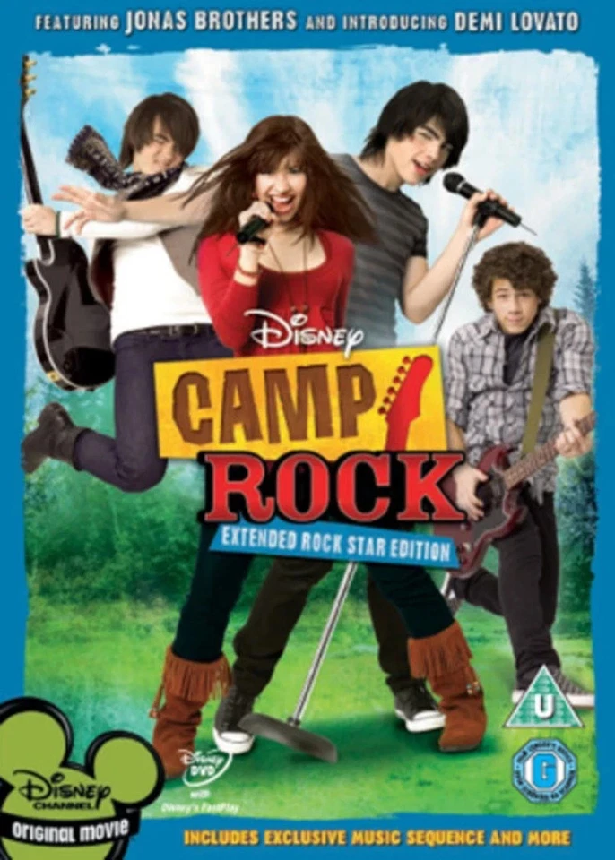 BRAND NEW - Camp Rock (Extended Rock Star Edition), Disney SEALED + Slipcover Foto 1 de 1