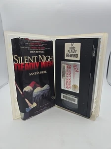 Silent Night Deadly Night VHS Christmas Holiday Horror 1986 IVE Video Slasher - Picture 1 of 6