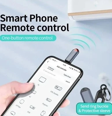 Wireless Smart Phone Infrared Transmitter Universal Mini Remote Controller with - Image 1 of 4
