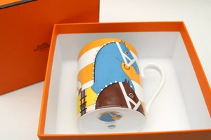 NIB - Hermes - ROCABAR - Mug No.1 Orange Porcelain #P051032P - Picture 1 of 7