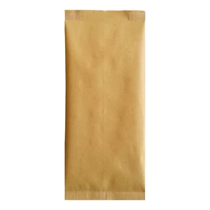 [1000] Besteckbeutel Papier Stroh beige neutral | Tafel Besteck Serviette - Bild 1 von 4