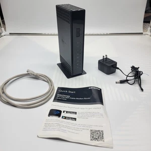 Netgear Cable Modem Built-in WiFi Router (C6230) AC1200 DOCSIS 3.0-Tested, Works - Picture 1 of 5
