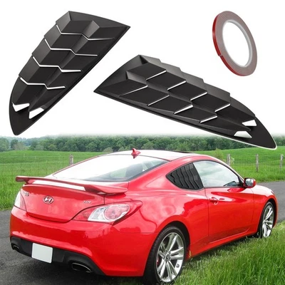 Side Window Louvers Windshield Cover for Hyundai Genesis Coupe 2010-2016 - Image 1 of 4