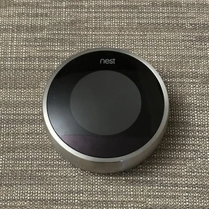 Google Nest 02A 2da Generación 24V-60HZ Termostato de Aprendizaje Programable - Probado/Funciona - Imagen 1 de 2