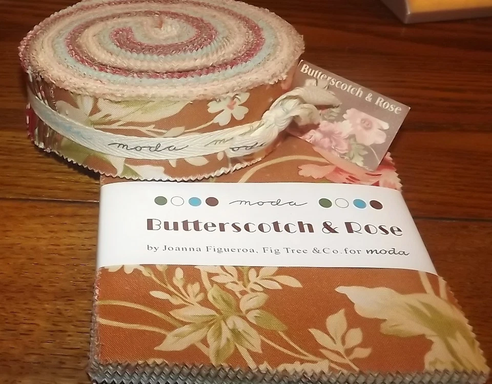 Colcha de tecido figueira mel coque e charme pacote moda caramelo e rosa - Imagem 1 de 1