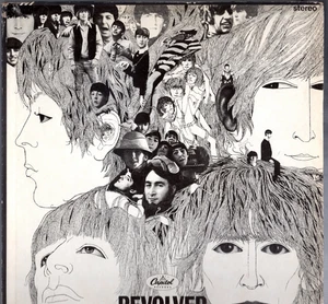Beatles "Revolver" 1969 US Capitol Records Black Label Record Club Copy Album - Picture 1 of 6