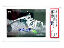2020 Topps On Demand MAX SCHERZER #44-A Auto Black and White - PSA-9