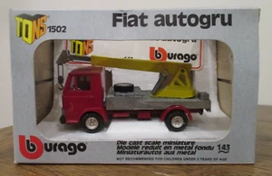 Bburago TONS Fiat autogru (Cod.1502) - 1/43 Scale. Boxed - Picture 1 of 12