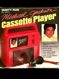 1984 Dead Stock Michael Jackson Cassette Player "MJJ" PRODUCTION official goods! - Picture 1 of 4