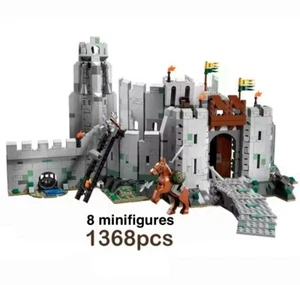 Brick build interlocking bricks rare high quality Battle of Helms Deep 1368 pcs - Picture 1 of 3