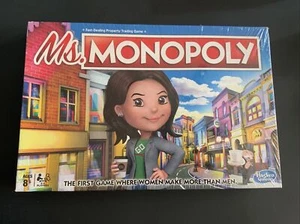 Ms. Monopoly Gioco da Tavolo Hasbro NUOVO SIGILLATO - Foto 1 di 4