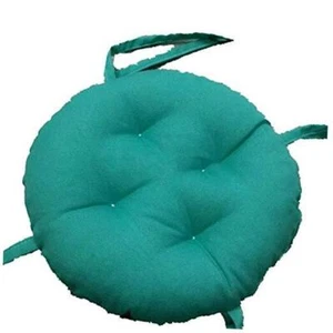 Round Bar Stool Cushion with 4 Ties 12 inch, Comfortable Sitting for Round - Picture 1 of 2