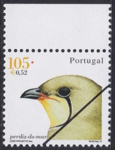 Specimen, Portugal Sc2403 Bird, Perdiz-do-mar - Picture 1 of 1