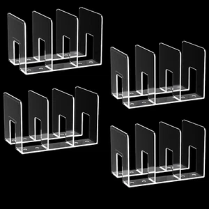 4 PCS Purse Organizer Closet Handbag Storage Book Holder Bag Organizer Acrylic - Picture 1 of 1