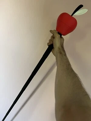 Hazbin Hotel Lucifer’s Apple Cane with Extendable Handle 3D Printed - Image 1 of 4