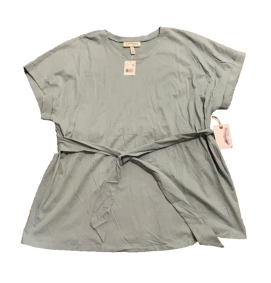NWT! Jessica Simpson Maternity Green Top/Blouse - Size XL - Image 1 of 4