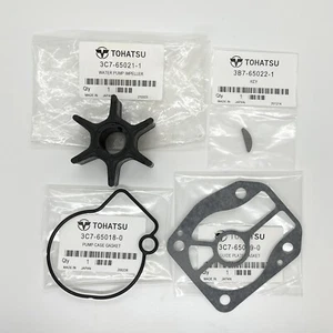 Tohatsu 70- 140hp 2-Stroke Outboard Water Pump Impeller Service Kit 3C7-65021-1 - Picture 1 of 1