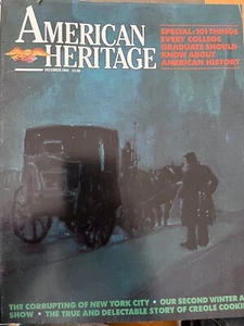 American Heritage December 1986 NYC Creole Vietnam Elsie Parrish - Picture 1 of 2