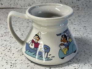 Vintage Hallmark “Dads Have A Lot Of Drive” Wide Bottom Mobile Mug No Spill 1988 - Picture 1 of 6