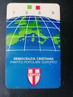 TESSERA DEMOCRAZIA CRISTIANA 1989