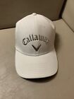 Calloway Golf Cap White Liquid Metal Trim Cap Hat