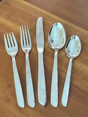 Talheres de aço inoxidável International CELESTIAL Atomic Stars MCM - Escolha - Imagem 1 de 3