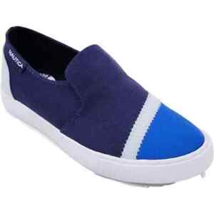 Nautica Women's Tapscott Loafers Canvas Slip-On Sneaker Shoes Size 6