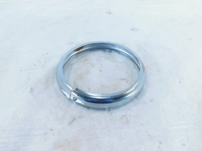 Harley Davidson Dyna FXR Softail & Sportster Chrome Front Headlight Trim Ring - Image 1 of 4